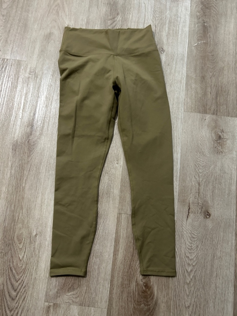 Fabletics PowerHold High-Waist Leggings in Olive